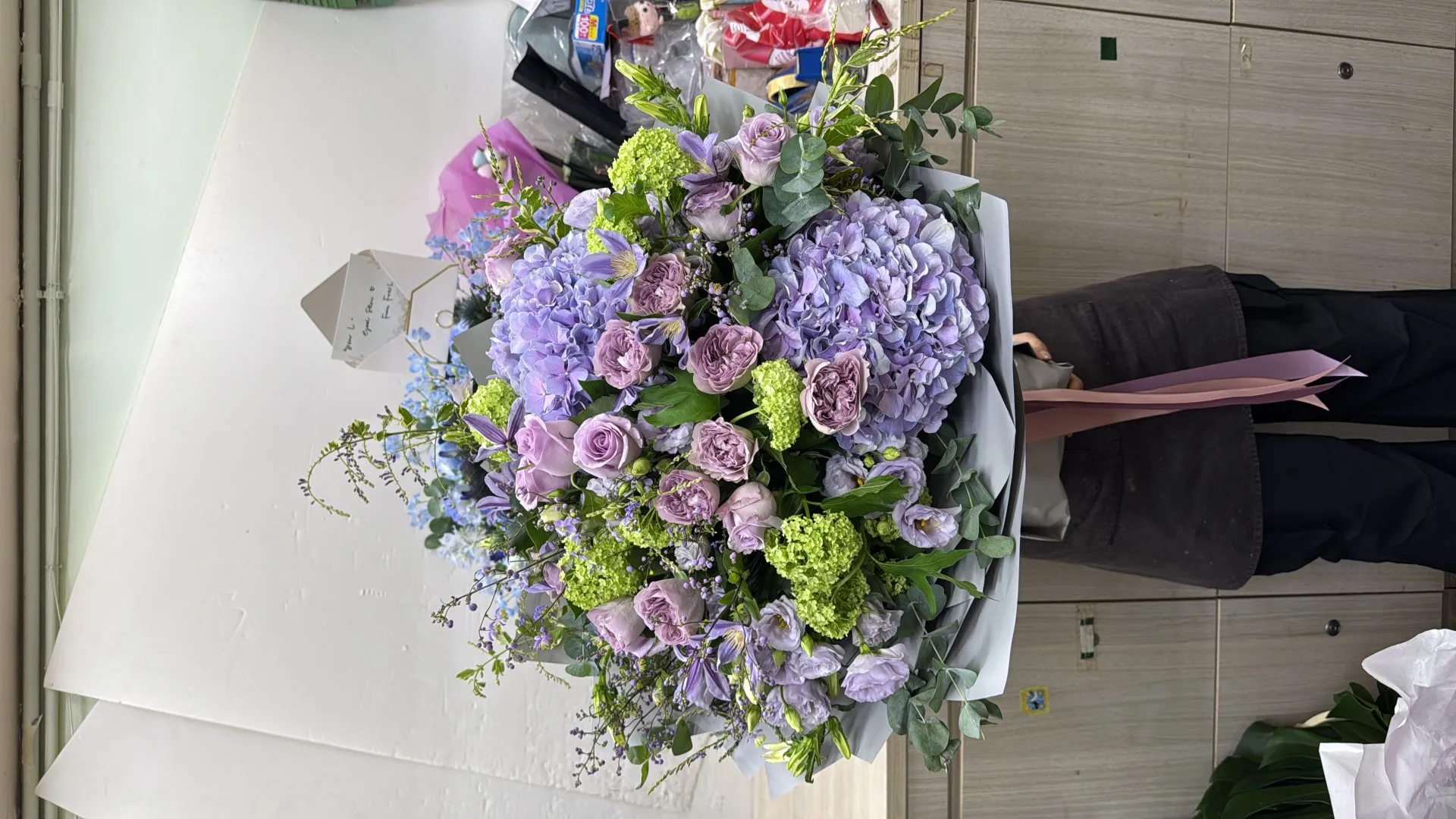 紫色花束