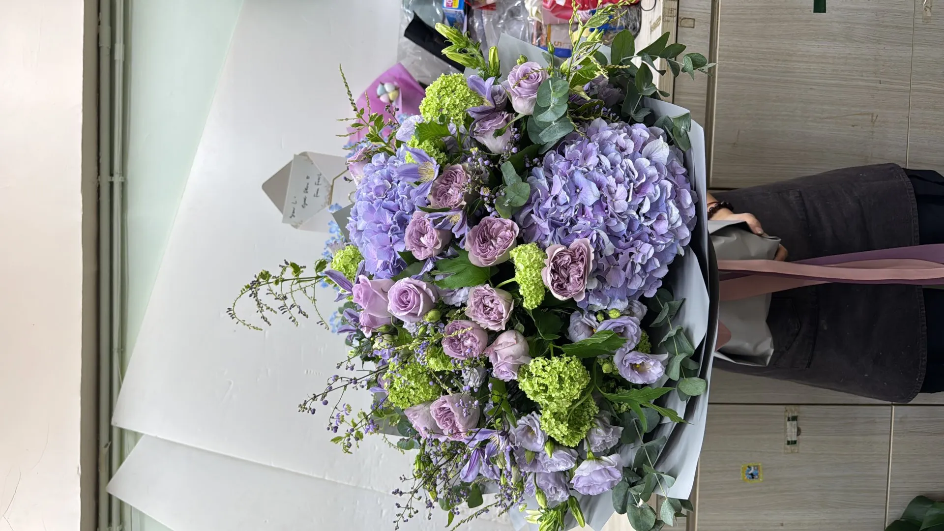 紫色花束