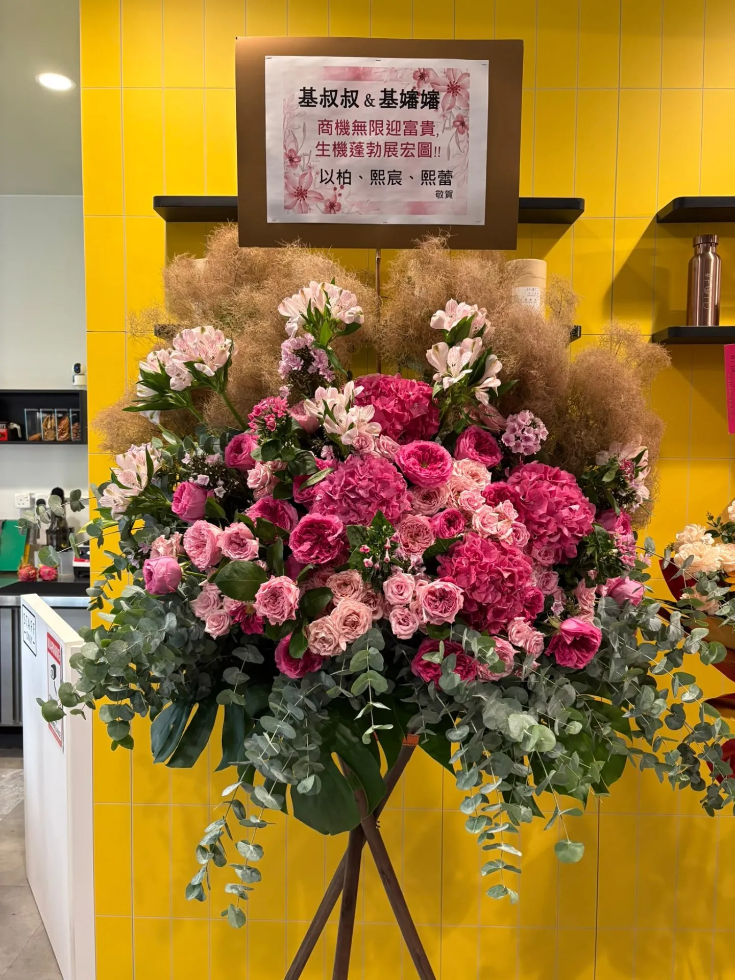 開張花籃 (可轉色)